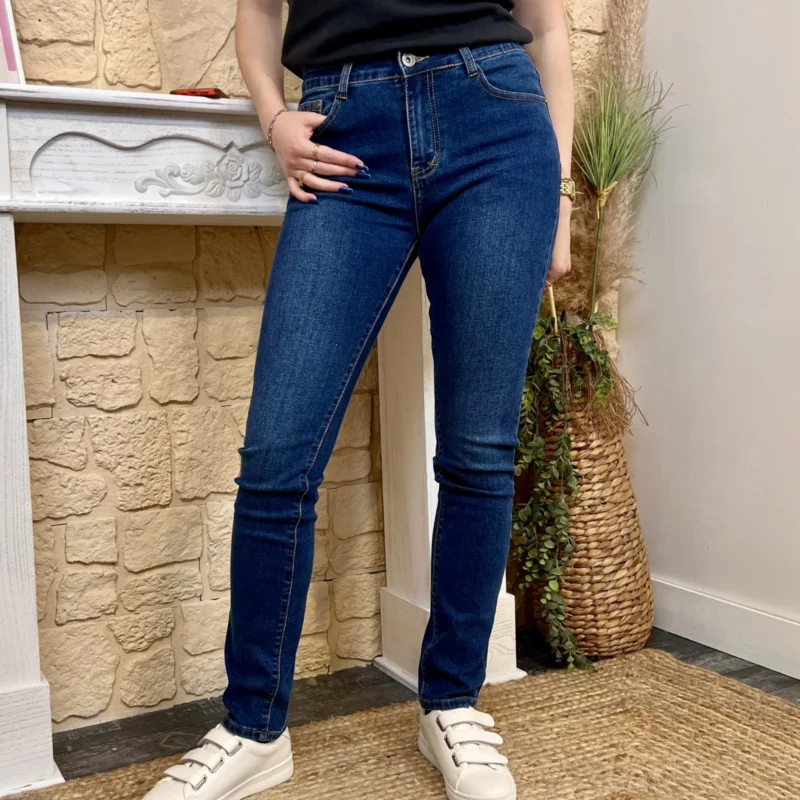 Jean Slim denim Voggo - denim-fonce - 44