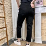 Jean Mom avec boutons VOGGO - noir - 44
