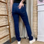 Jean Droit push-up (T36-T44) - denim-fonce - 44