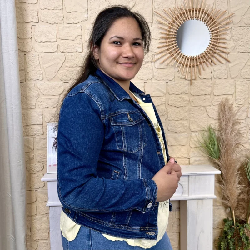Veste en jean (T36T44) - denim-fonce - 44