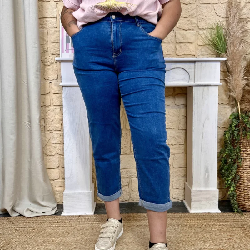 Jean MOM (T42-T50) - denim - 50