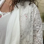 Veste légère en dentelle - blanc - taille-unique-grande-taille