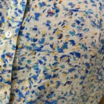 Chemisier Liberty femme – Jolies Formes - bleu-ciel - 52