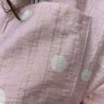 Chemise à pois - rose-pale-pois-blanc - 52