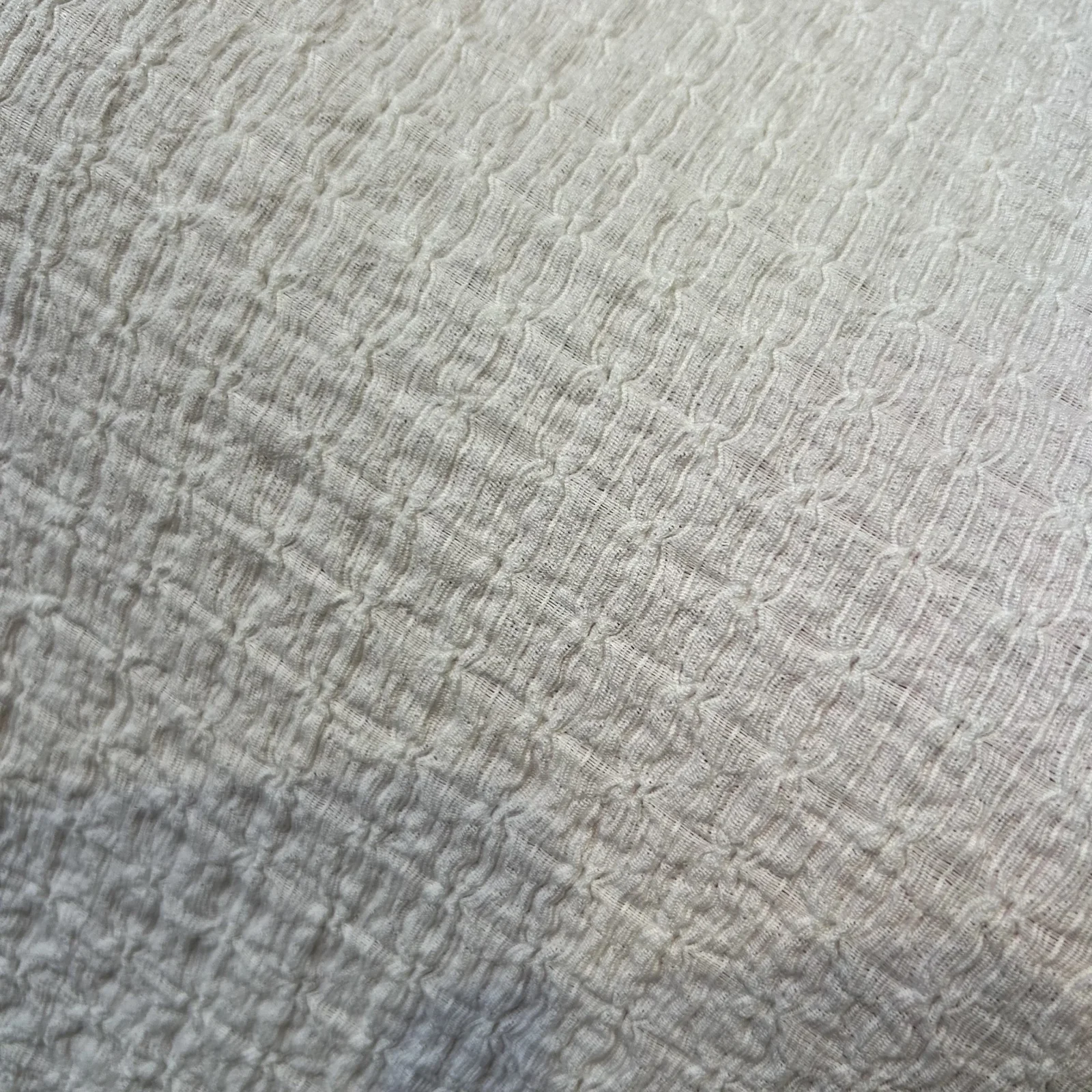 Tunique texturée dentelle dos - blanc - taille-unique-grande-taille