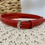 Ceinture sécable 1.8cm - rouge - taille-unique-grande-taille