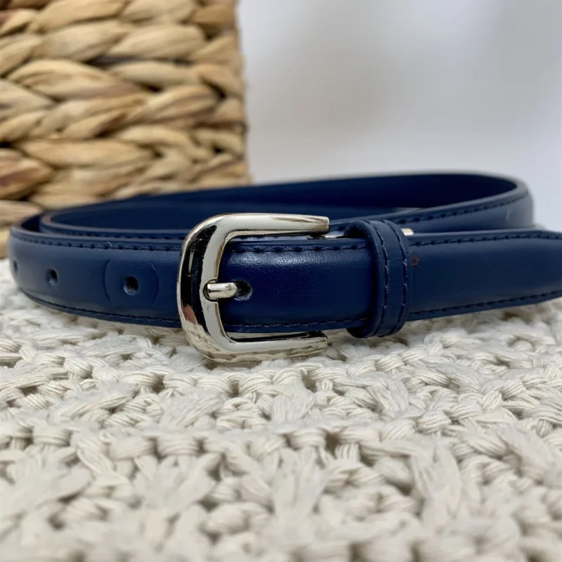 Ceinture sécable 1.8cm - marine - taille-unique-grande-taille