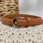 Ceinture sécable 1.8cm - camel-clair - taille-unique-grande-taille