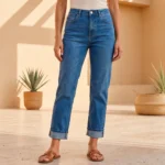 Jean 7/8ème (T36-T44) - denim - 44
