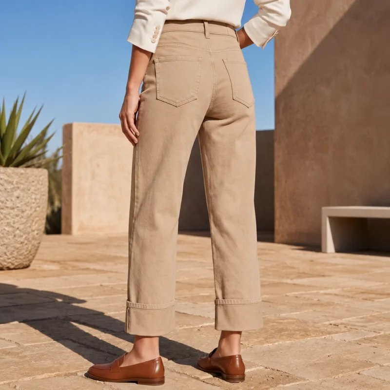 Jean Wide (T36-T44) - beige - 44