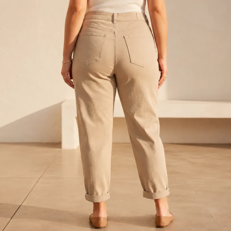 Jean Mom (T42-T50) - beige - 40