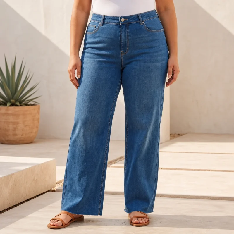 Jean Wide (T42-T50) - denim-bleu-jean - 50
