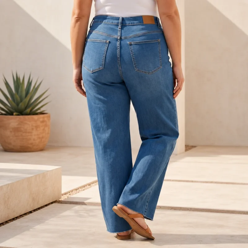 Jean Wide (T42-T50) - denim-bleu-jean - 50