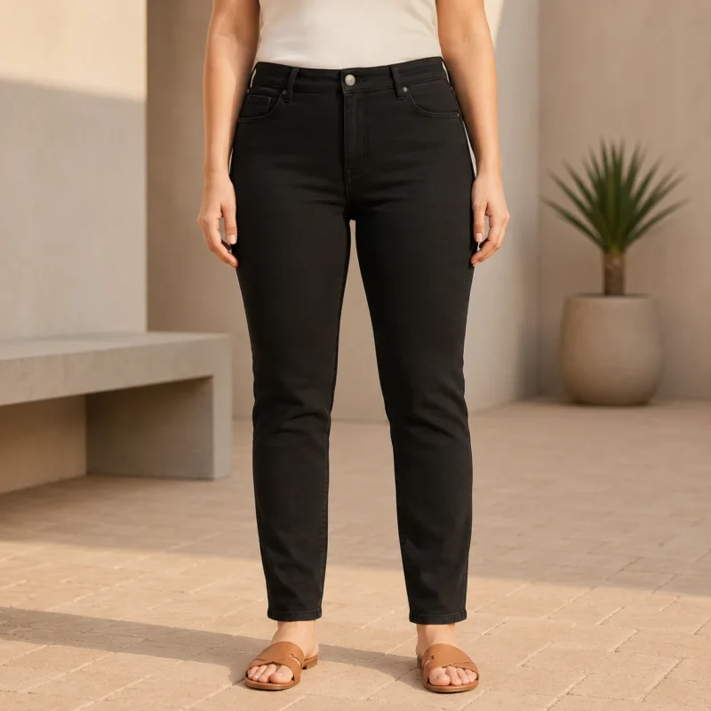 Jean slim (T42-T50) - noir - 50