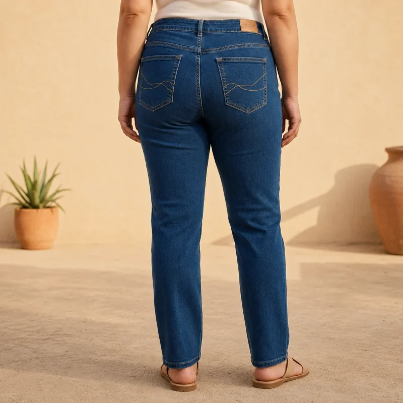 Jean droit (T42-T50) - denim-fonce - 50