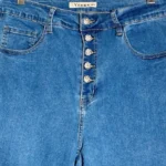 Jean wide (T42-T50) - denim-clair - 52