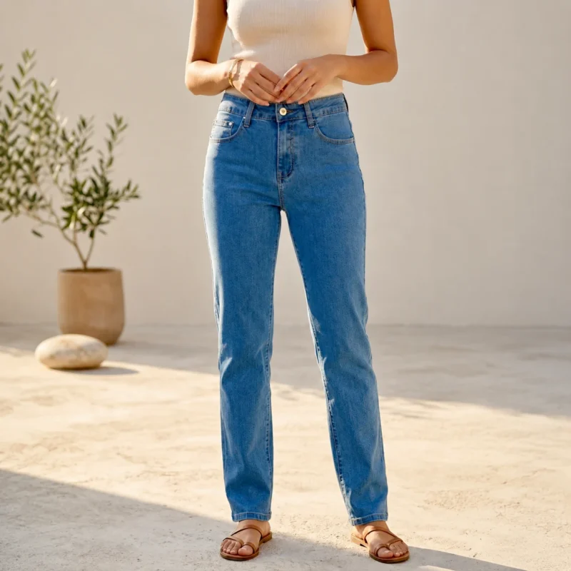 Jean droit (T36-T44) - denim - 50