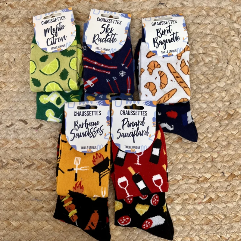 Chaussettes fantaisies - sans-taille