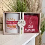 Coffret Mug & Chaussettes - fuchsia - sans-taille