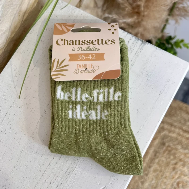 Chaussettes à paillettes - sans-taille