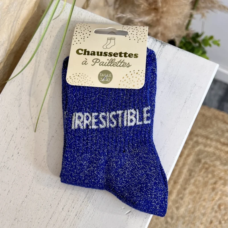 Chaussettes à paillettes - sans-taille
