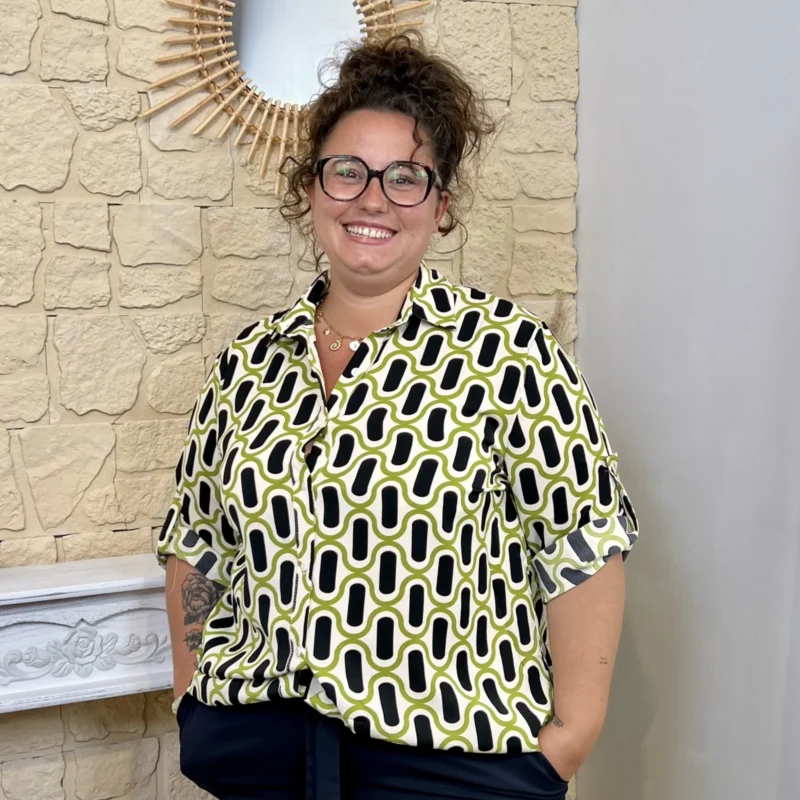 Chemise Seventies - vert-anis - 52