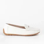 Chaussure bateau - blanc - 41