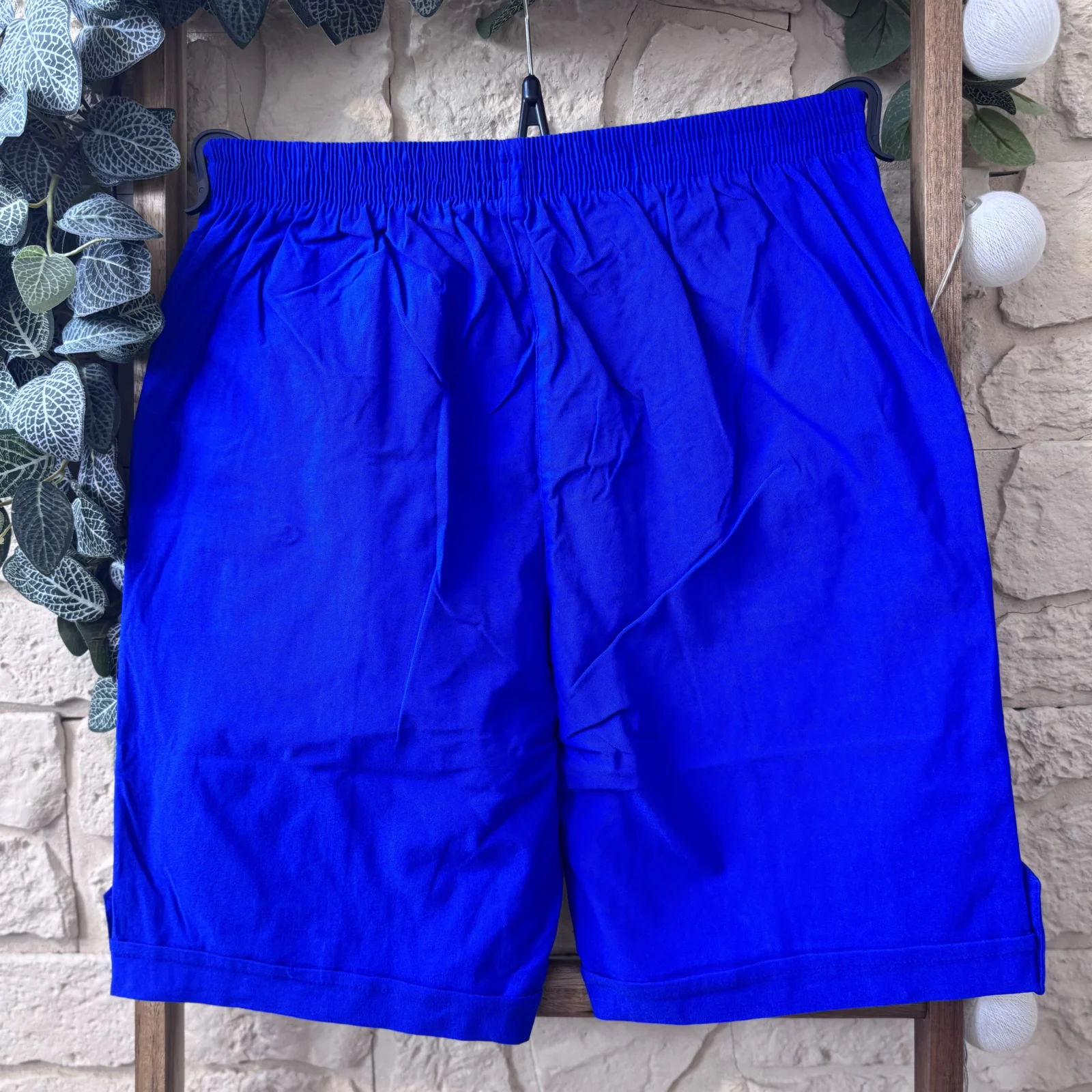 Short confort femme à poches zippées - bleu-royal - 58