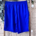 Short fluide confort femme à taille élastiquée - bleu-royal - 58