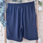 Short fluide confort femme à taille élastiquée - noir - 58