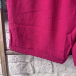 Short fluide confort femme à taille élastiquée - rouge - 58