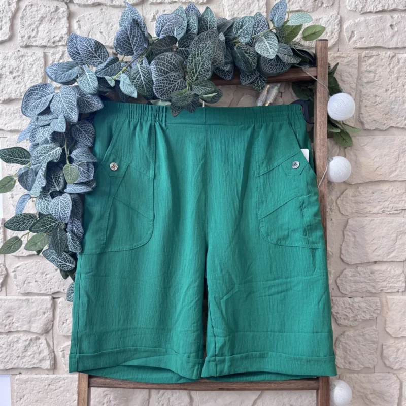 Short fluide - vert-bresil - 58