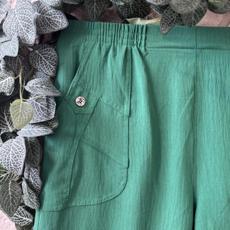 Short fluide - vert-bresil - 58
