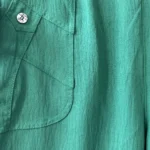 Short fluide confort femme à taille élastiquée - vert-bresil - 58