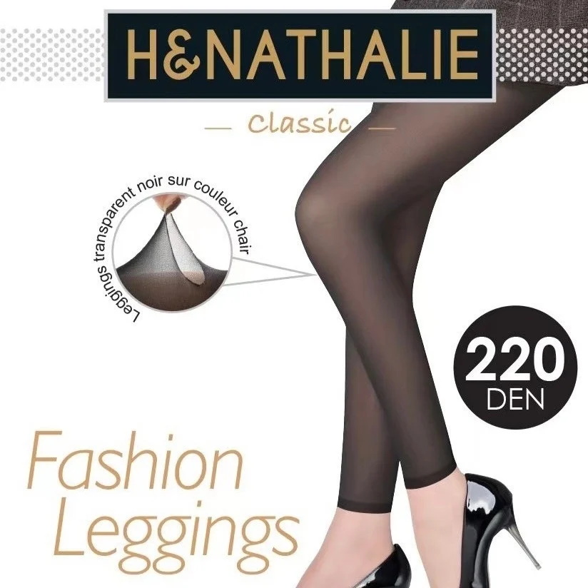 Legging 220 den - noir - taille-unique