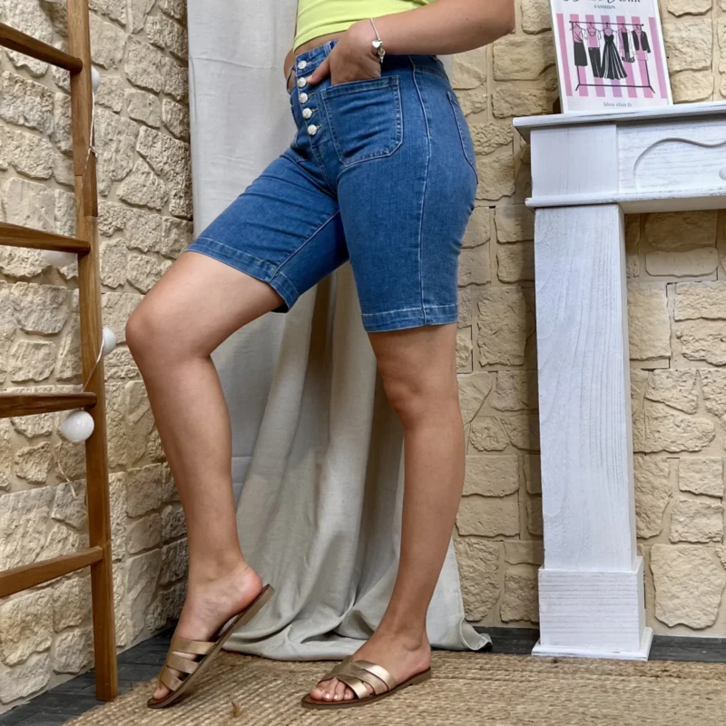 Short en jean (T36-T42) - denim - 44