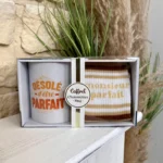 Coffret Mug & Chaussettes - beige - sans-taille