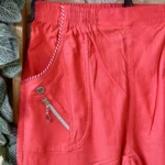 Pantacourt confort rayé JST T38-T52 - corail - 54