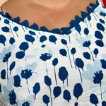 Débardeur dentelle - bleu-ciel - 52