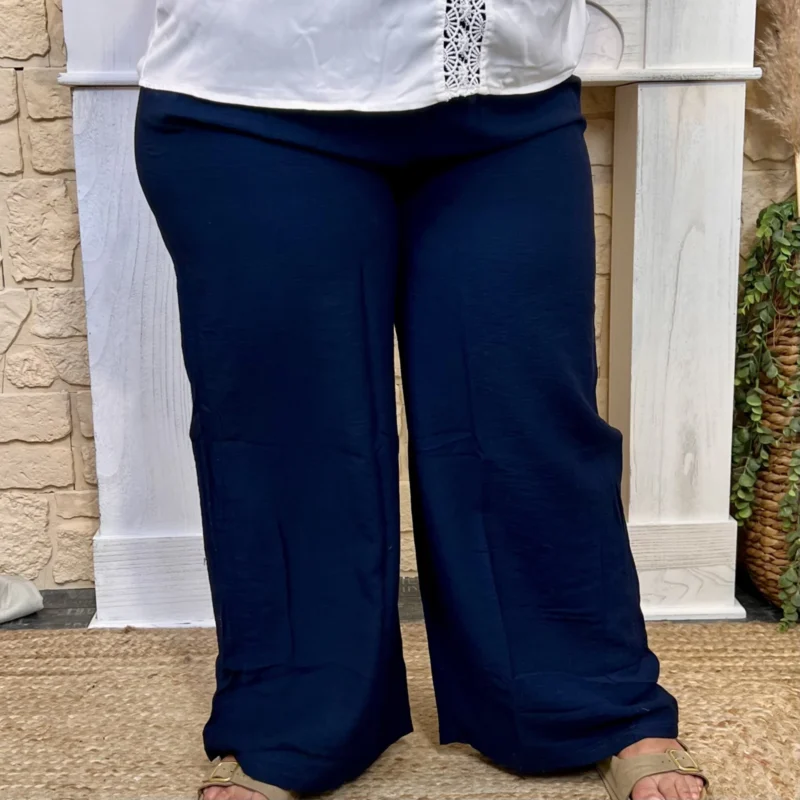 Pantalon fluide uni