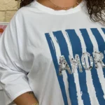 T-shirt Amore blanc (GT) - blanc - taille-unique-grande-taille