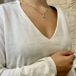 Pull épaules fantaisies (TU) - ecru - taille-unique