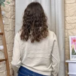 Pull femme uni col polo VERSION FÉMININ - beige - taille-unique