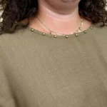 Tunique fluide à clous - taupe - taille-unique-grande-taille