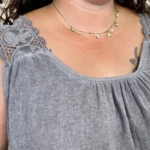 Débardeur bretelles en dentelle (GT) - marron - taille-unique-grande-taille