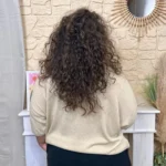 Pull femme fin pailleté col V « Jolies Formes » - dore - taille-unique-grande-taille