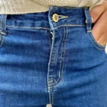 Jean Wide 7/8ème denim foncé (T36-T44) - denim-fonce - 44