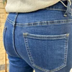 Jean Wide 7/8ème denim foncé (T36-T44) - denim-fonce - 44