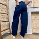 Jean VOGGO Ballon denim foncé (T36-T42) - denim-fonce - 44
