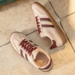 Tennis rétro bicolore femme - rose-pale - 41
